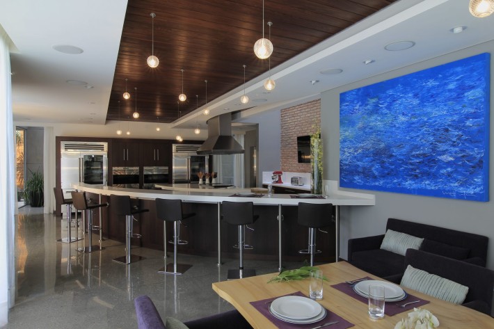 Urban Oasis kitchen, Mexico City, designed by Sage Architecture