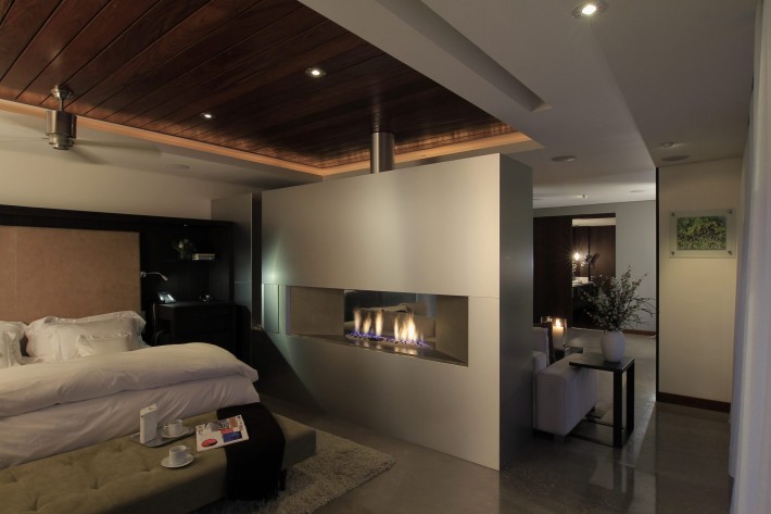 Urban Oasis Master bedroom, Mexico City, designed by Sage Architecture